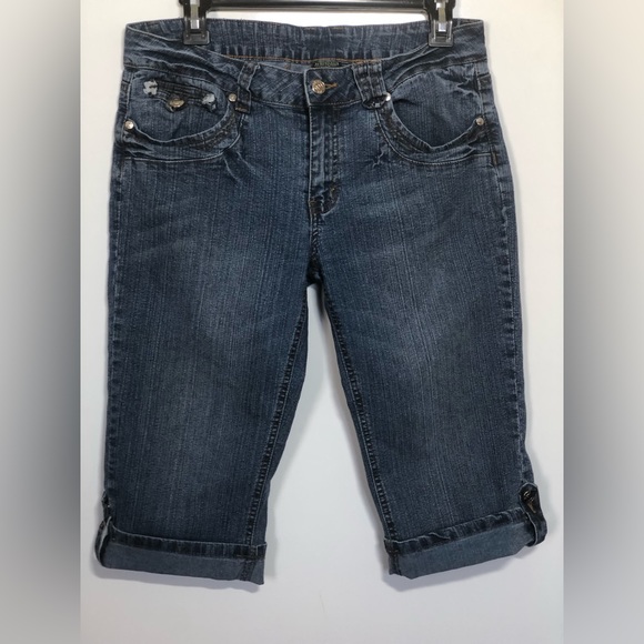 Denim Shorts by NaNa Fashiom - Picture 2 of 14